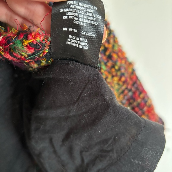 Anthropologie Tweed Coat - Picture 9 of 9